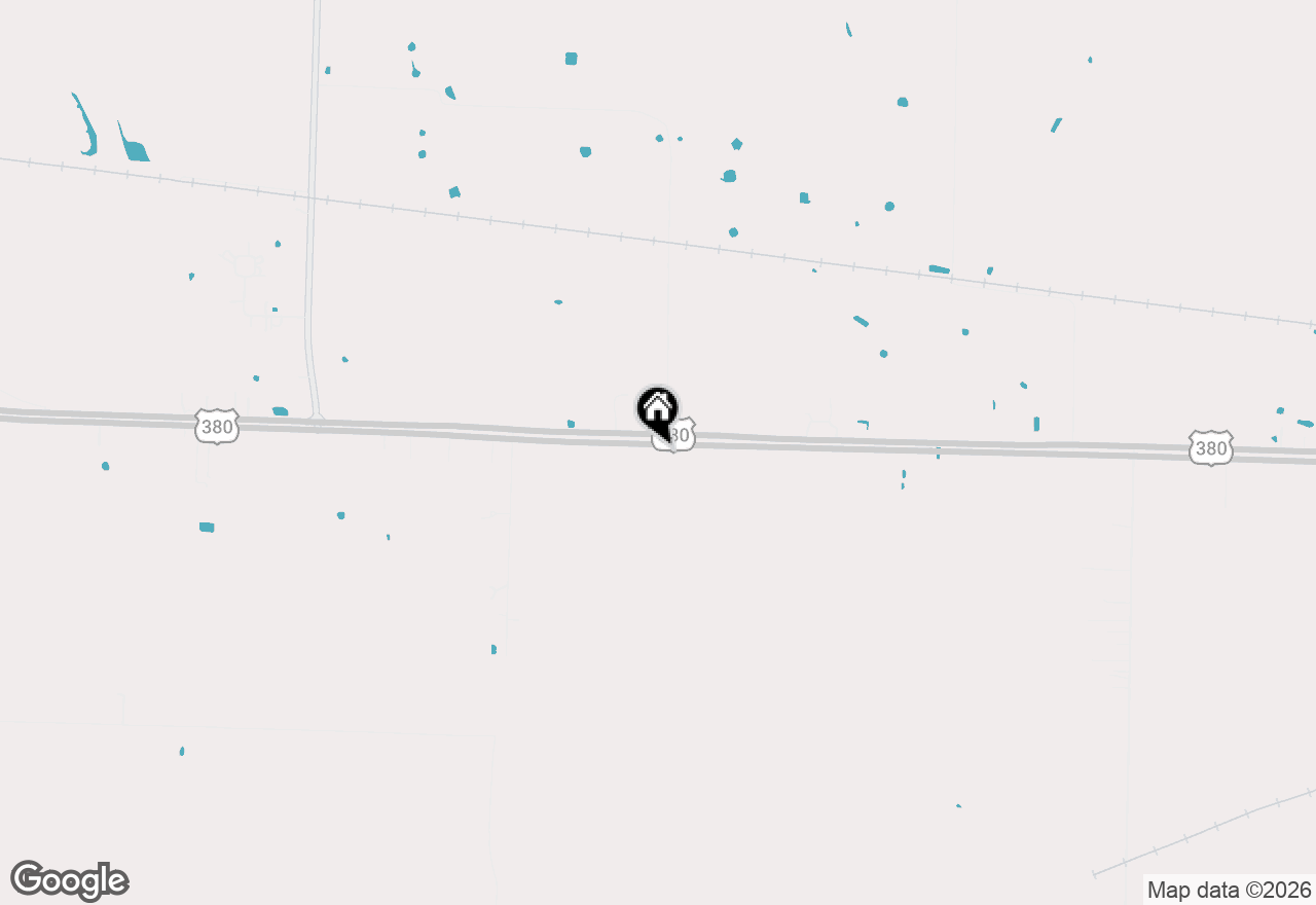 Map of 281 Acres Highway 380, Greenville, TX 75401