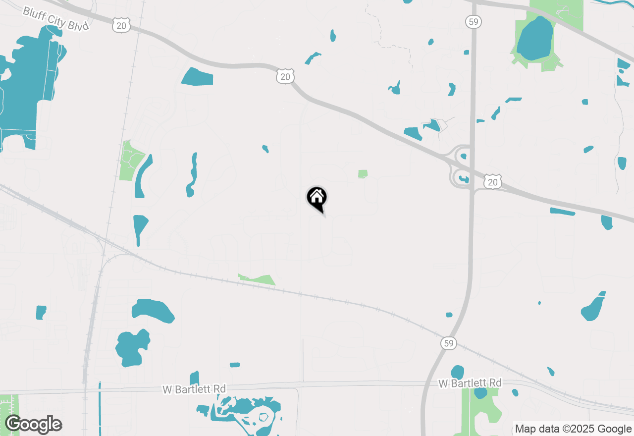 Map of 462 Summersweet Lane, Bartlett, IL 60103