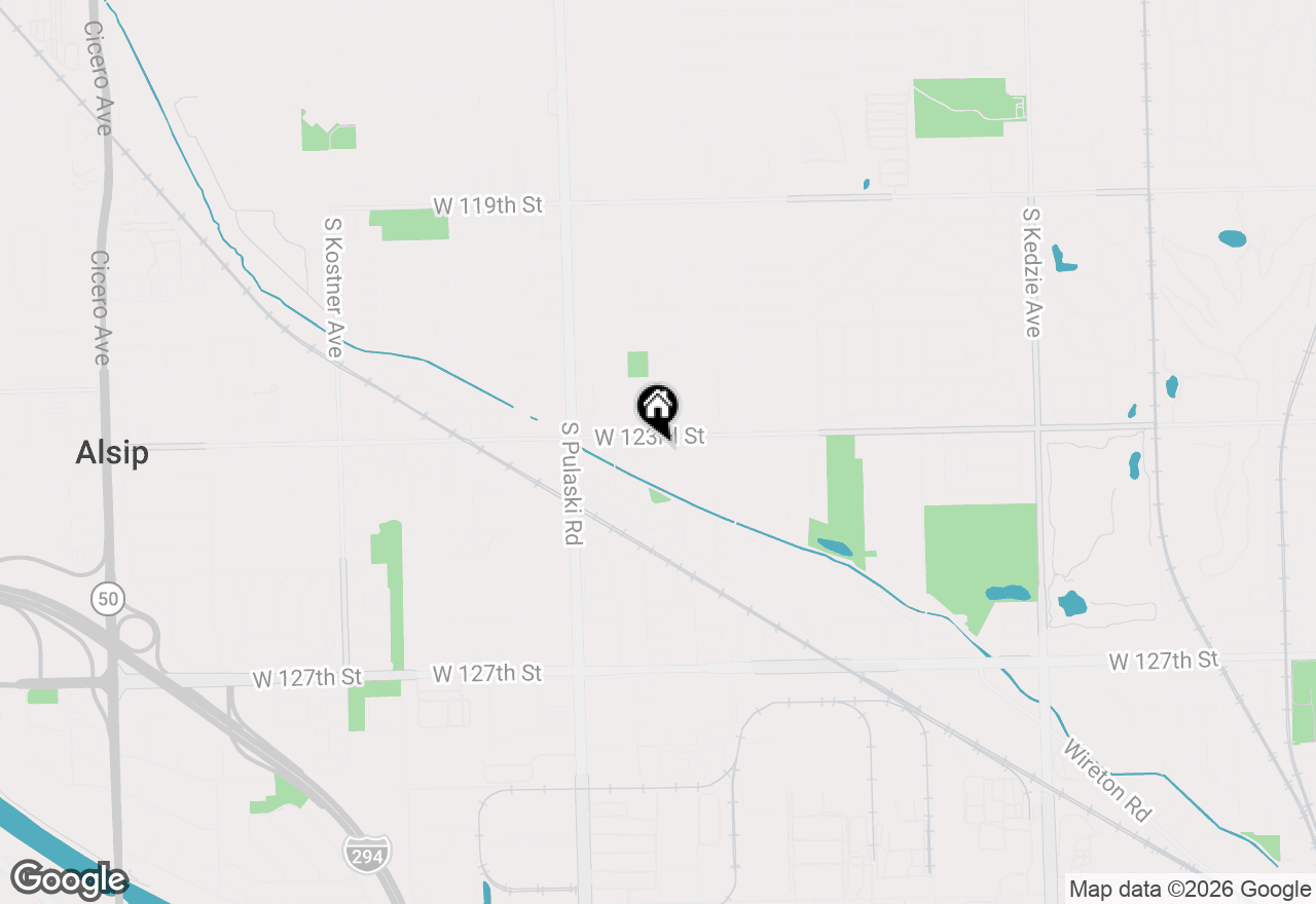 Map of 3823 W 123rd Street #302, Alsip, IL 60803