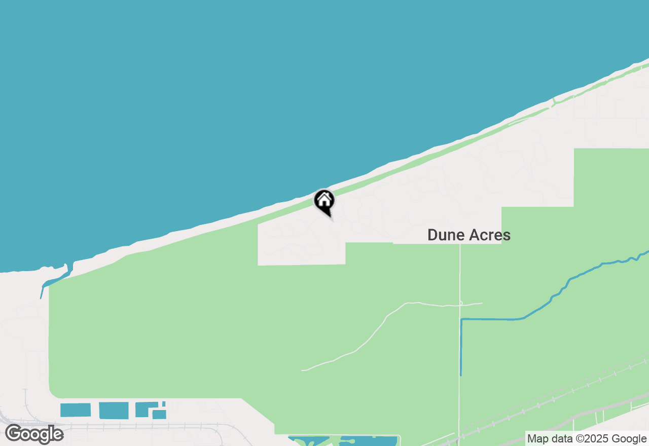Map of 2 Cypress Lane, Dune Acres, IN 46304