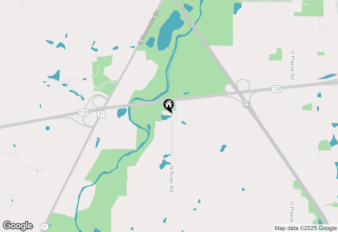 Map of 33030 N River Road, Libertyville, IL 60048