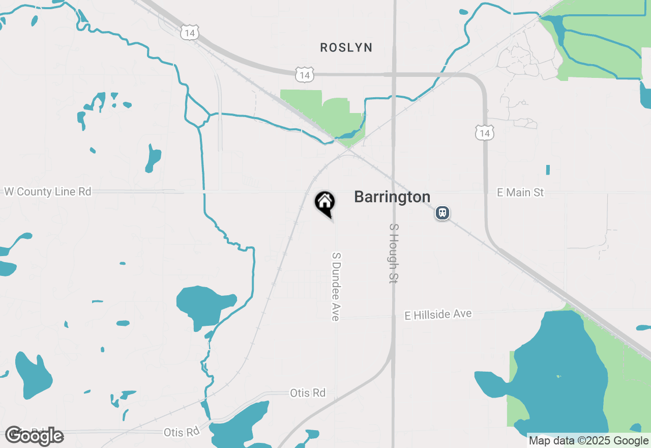 Map of 319 W Lake Street, Barrington, IL 60010