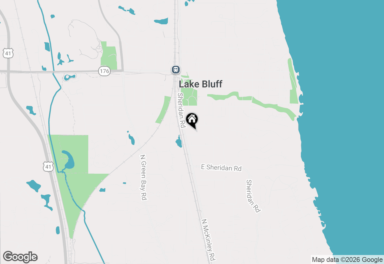 Map of 28 Ravine Forest Drive, Lake Bluff, IL 60044