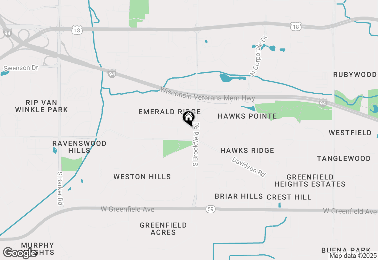 Map of 650 Machenry Cir #C, Brookfield, WI 53045