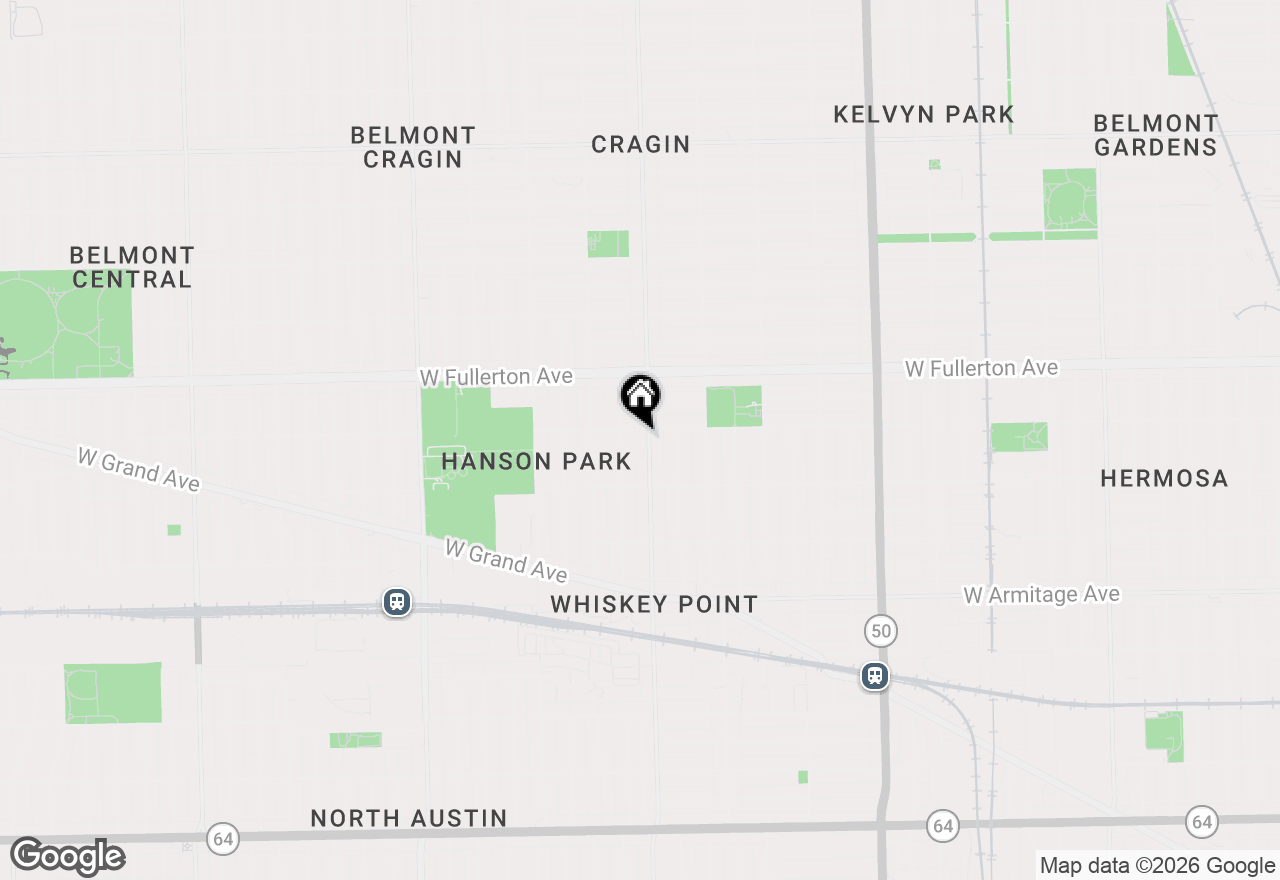 Map of 2252 N Laramie Avenue #1, Chicago, IL 60639