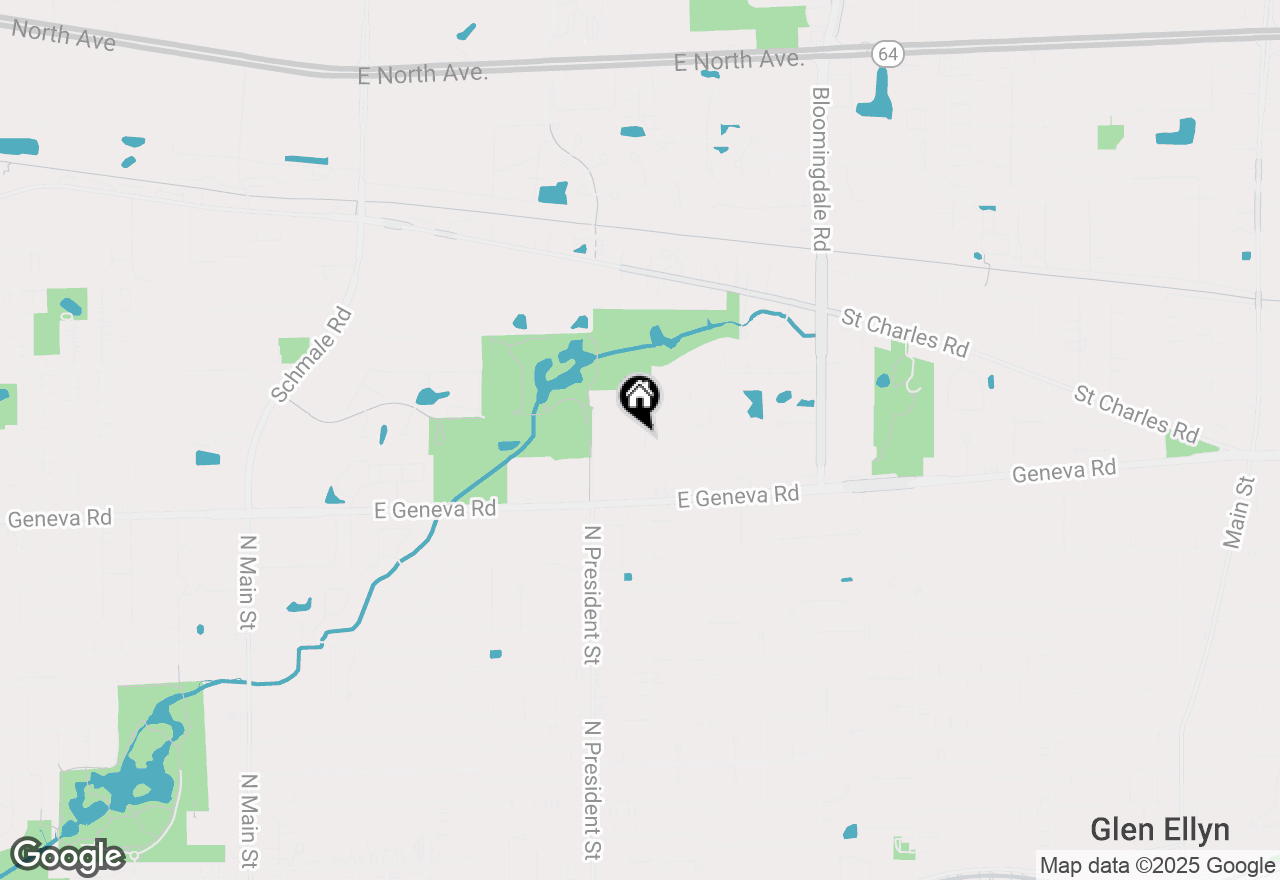 Map of 550 Timber Ridge Drive #304, Carol Stream, IL 60188