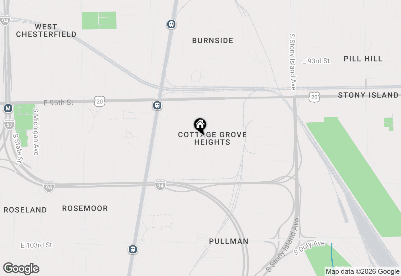 Map of 9715 S Dobson Avenue, Chicago, IL 60628
