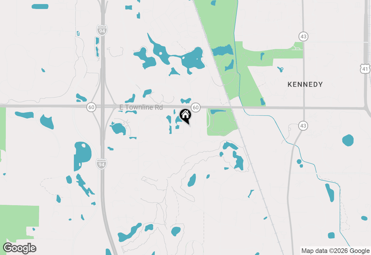 Map of (Address confidential), Lake Forest, Illinois 60045