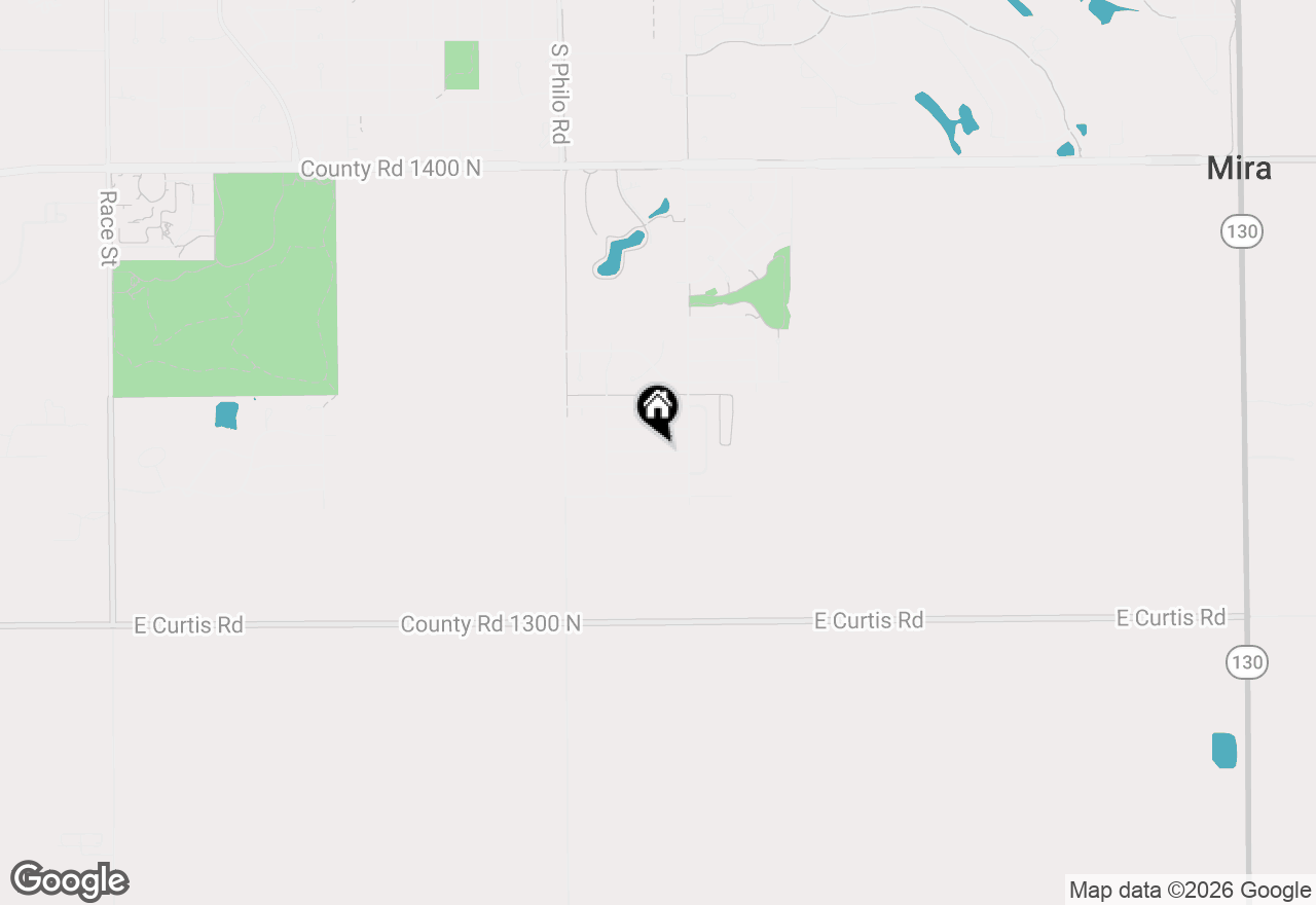 Map of 1605 E Vernon Drive, Urbana, IL 61802