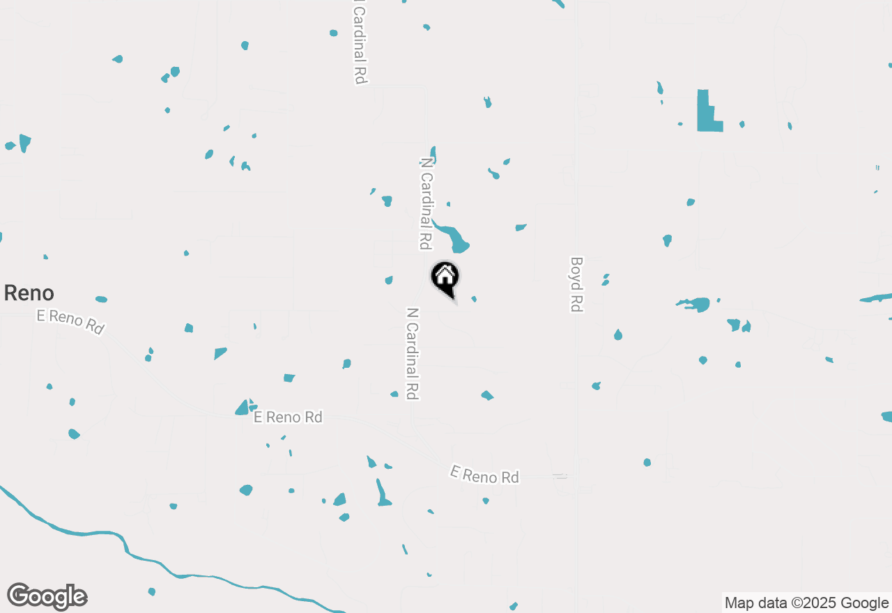 Map of 2013 Donna Court, Reno, TX 76020