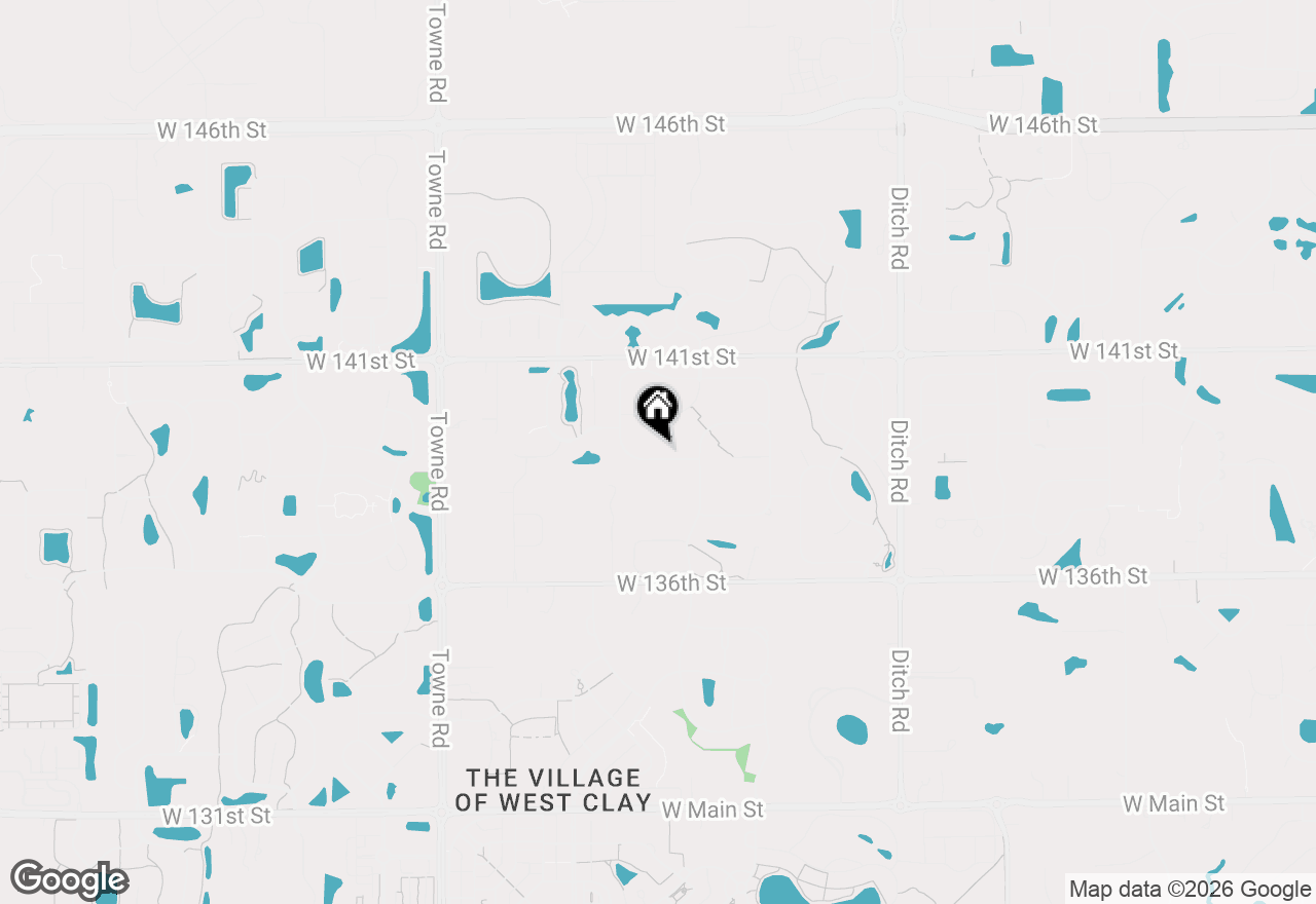 Map of 1644 Caspian Drive, Carmel, IN 46032