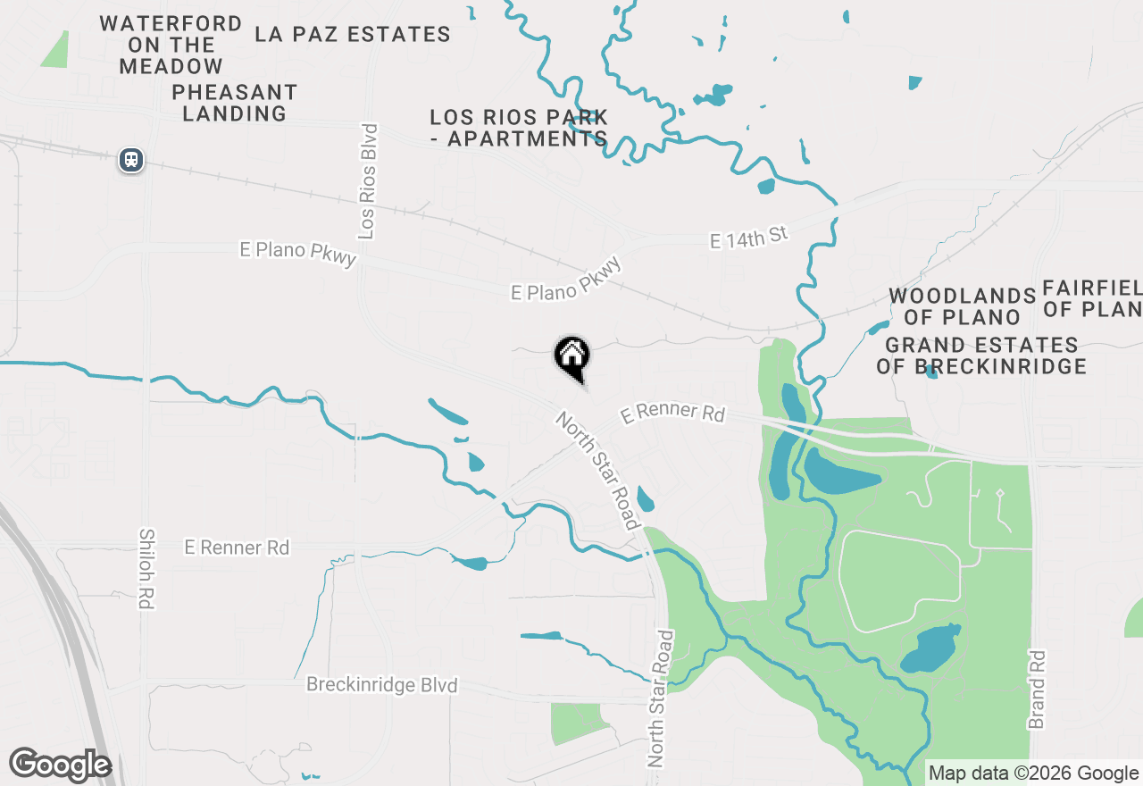 Map of 4212 Maycraft Drive, Richardson, TX 75082