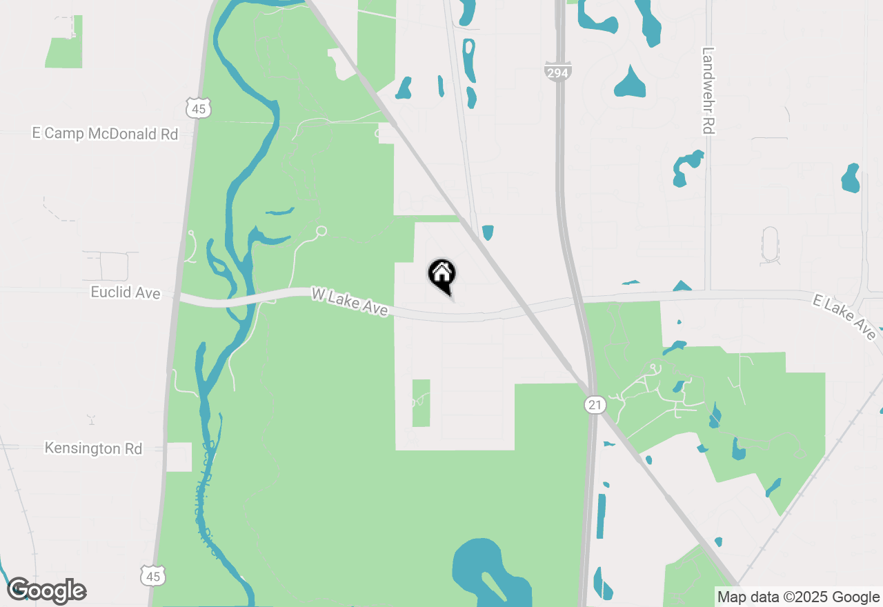 Map of 825 Timbers Edge Lane, Northbrook, IL 60062