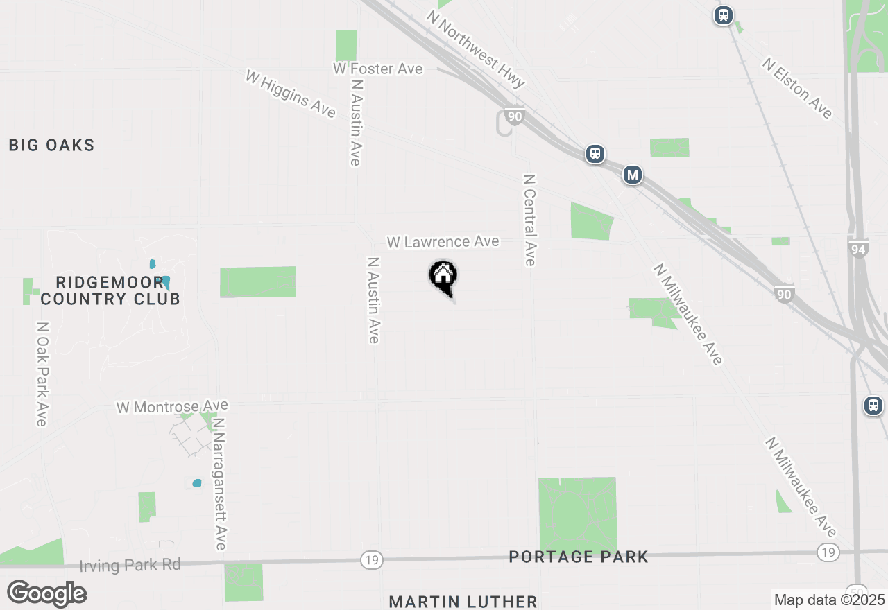 Map of 5813 W Eastwood Avenue, Chicago, IL 60630