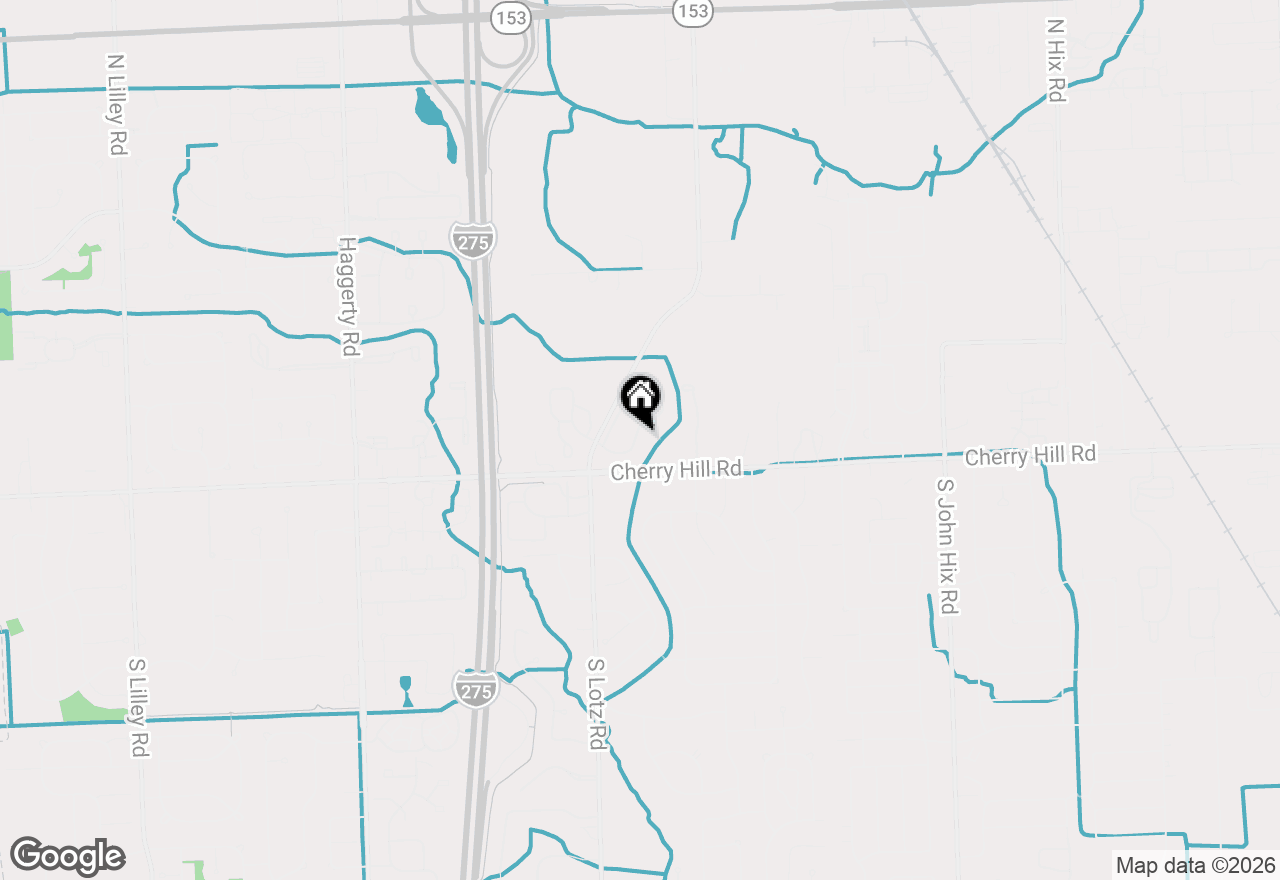 Map of 324 Cherry Hill Pointe Drive #27, Canton, MI 48187