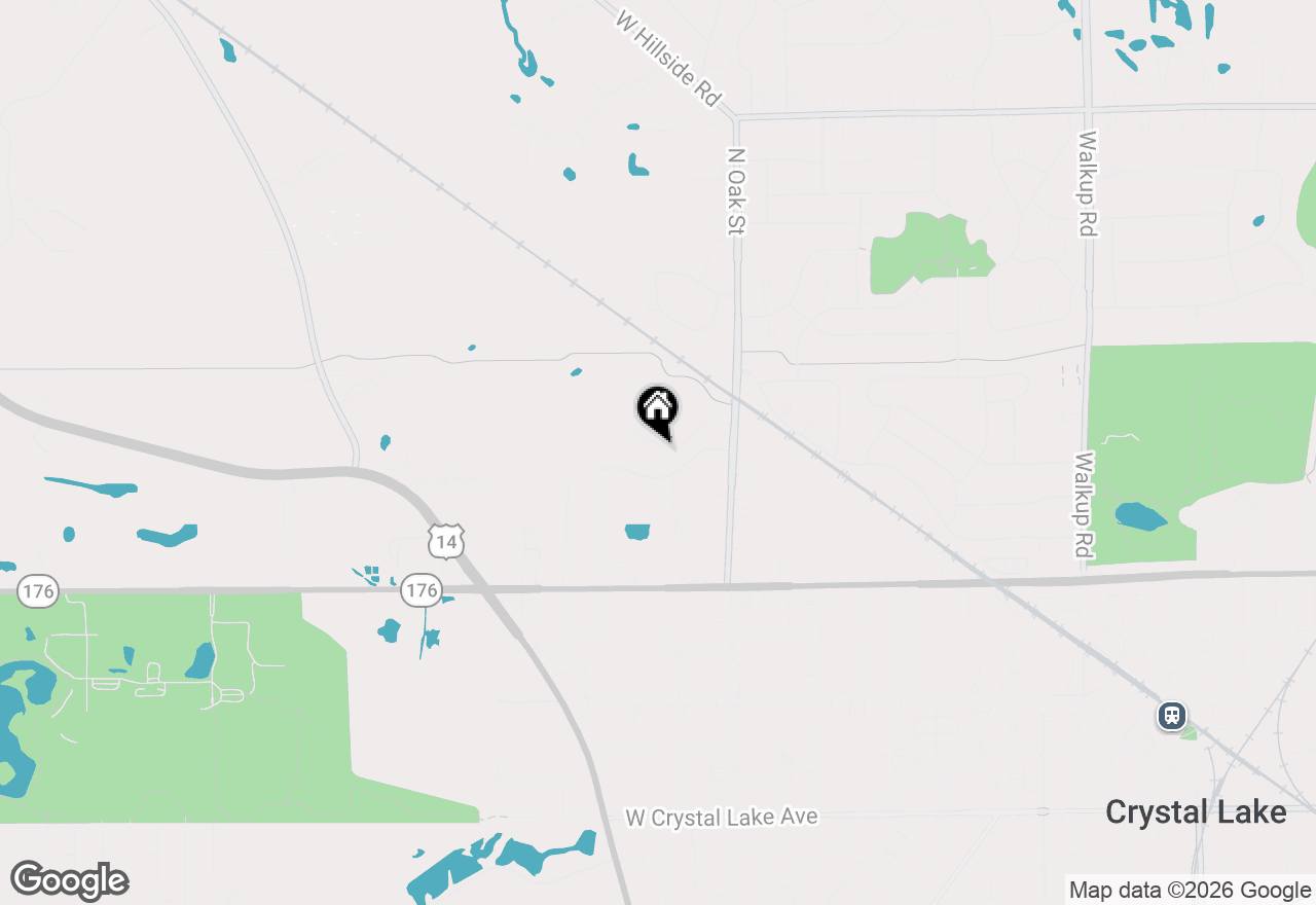 Map of 7211 Oakwood Lane, Crystal Lake, IL 60012