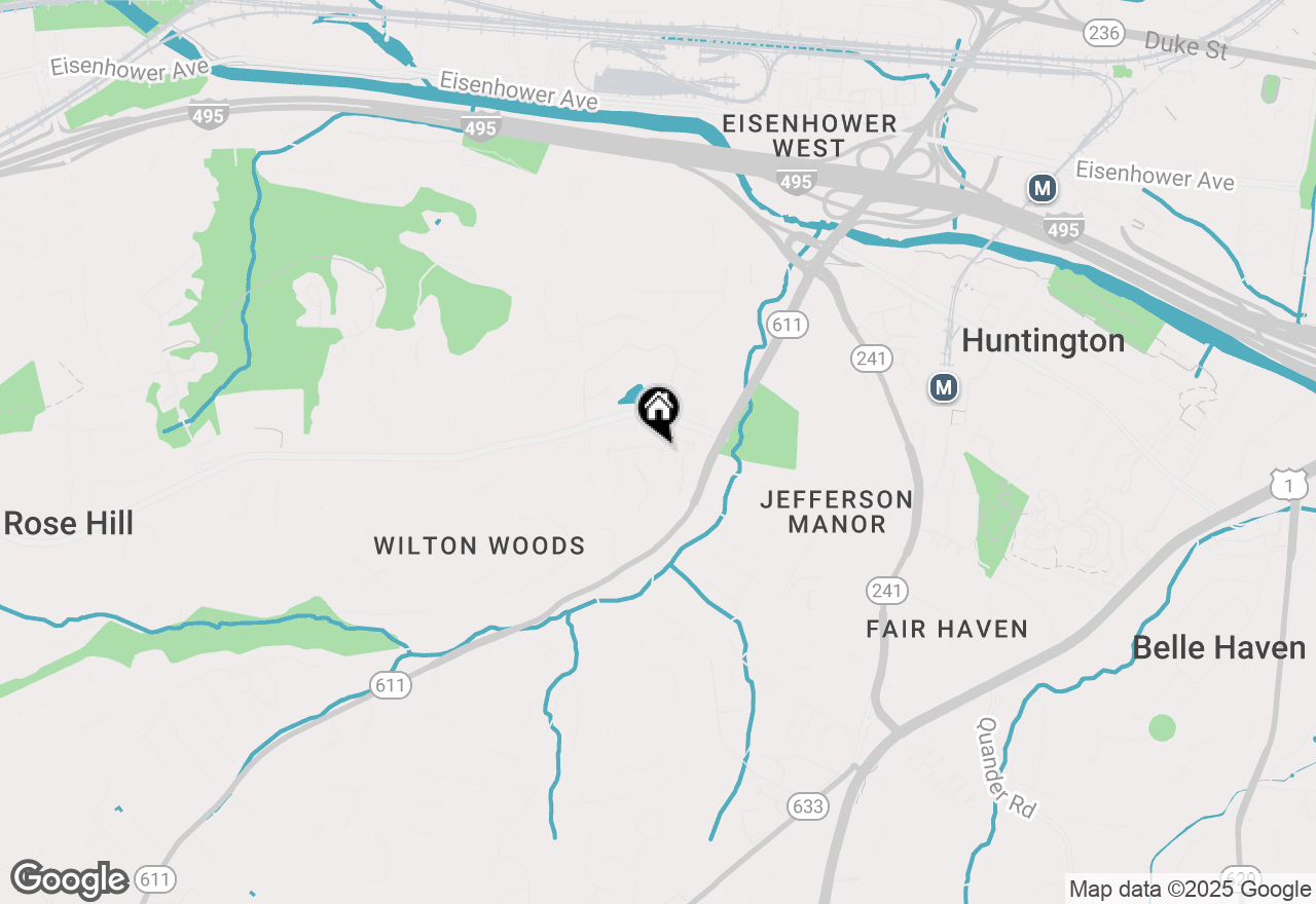 Map of 3335 Wilton Crest Court, Alexandria, VA 22310