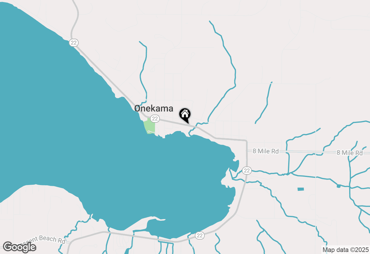 Map of 5015 Main Street, Onekama, MI 49675