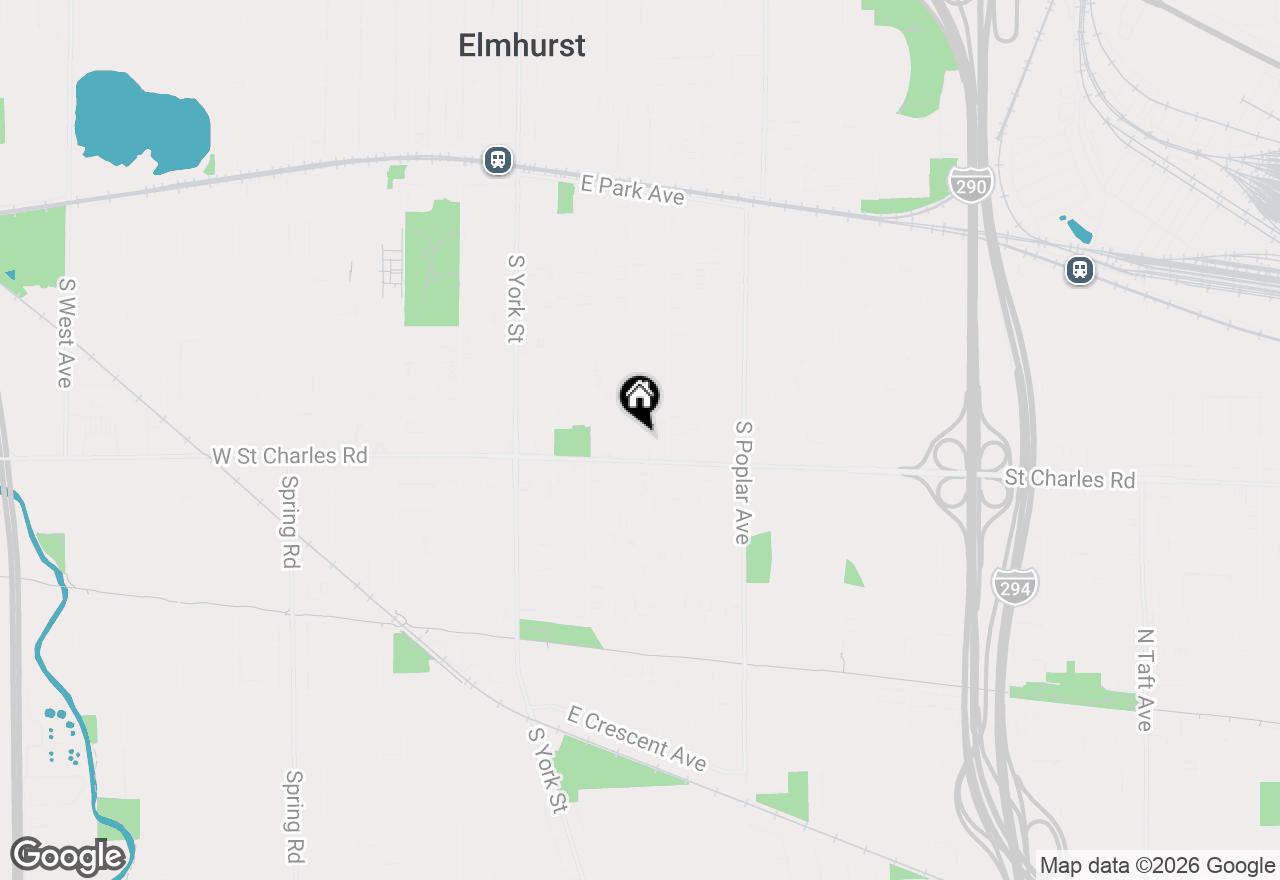 Map of 333 Kenmore Avenue, Elmhurst, IL 60126