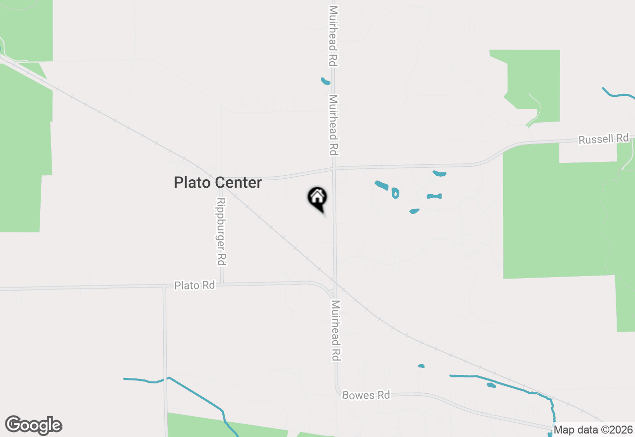 Map of 10N800 Muirhead Road, Elgin, IL 60124