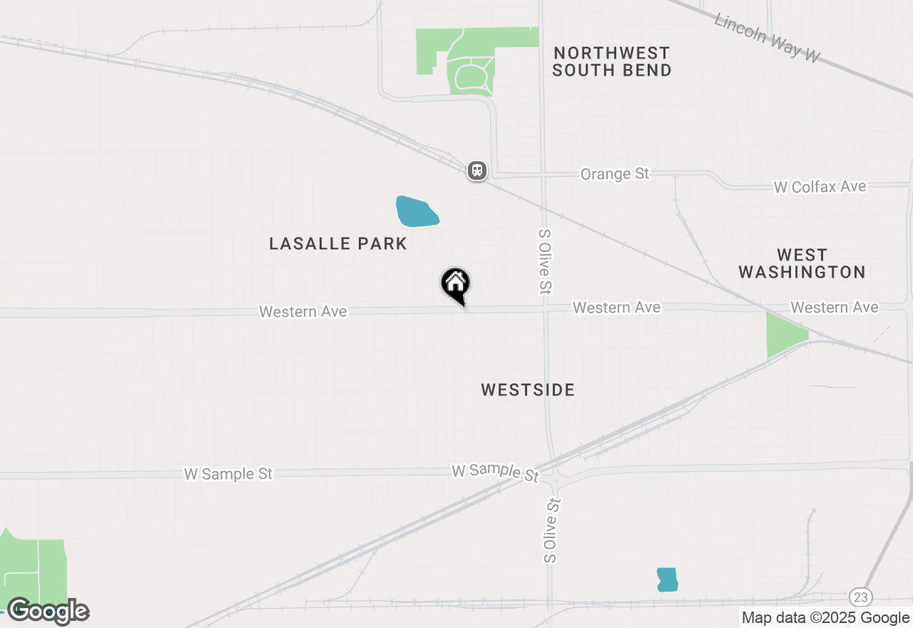 Map of 2722 W Western Avenue, South Bend, IN 46619