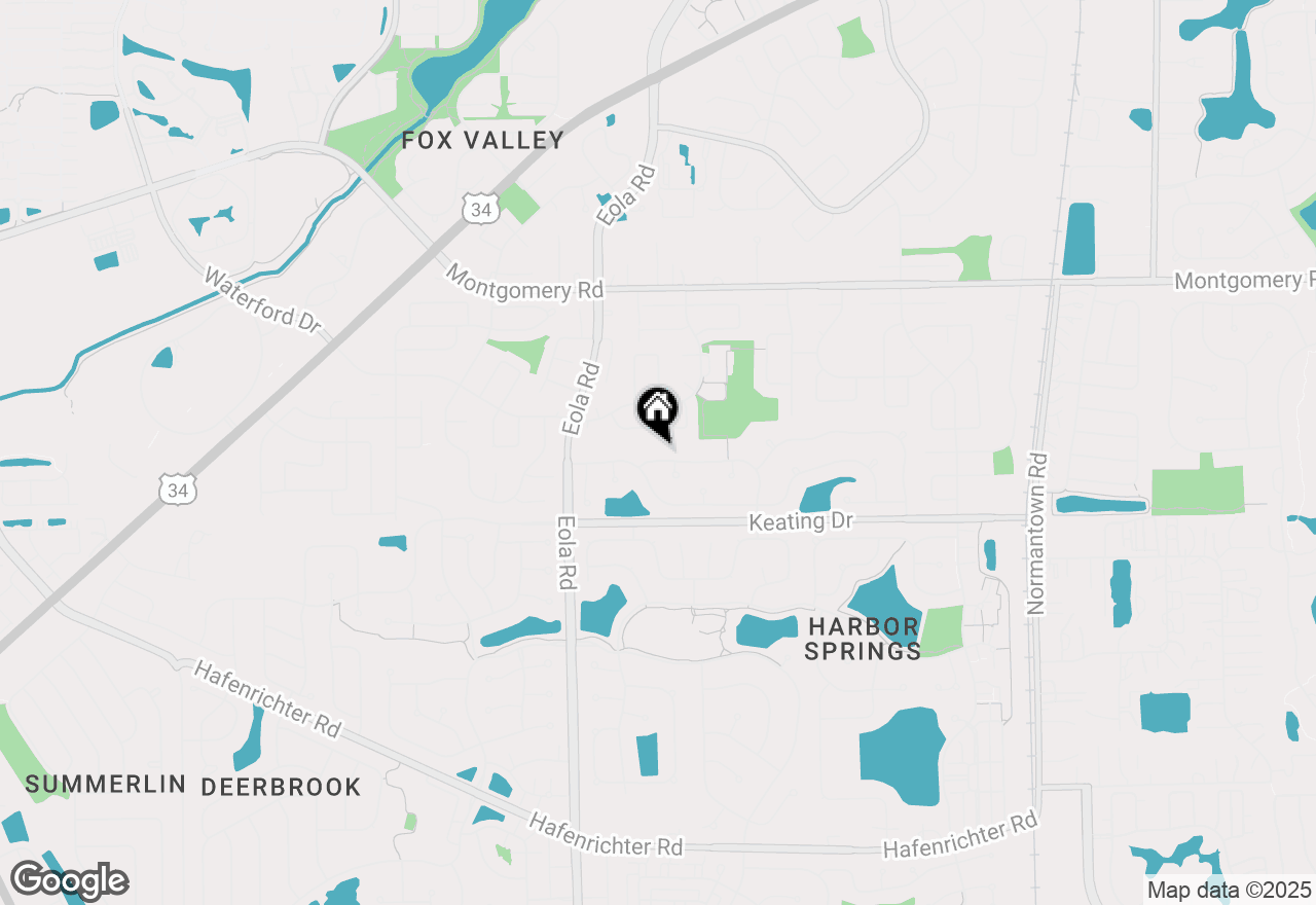 Map of 2632 Emma Circle, Aurora, IL 60504