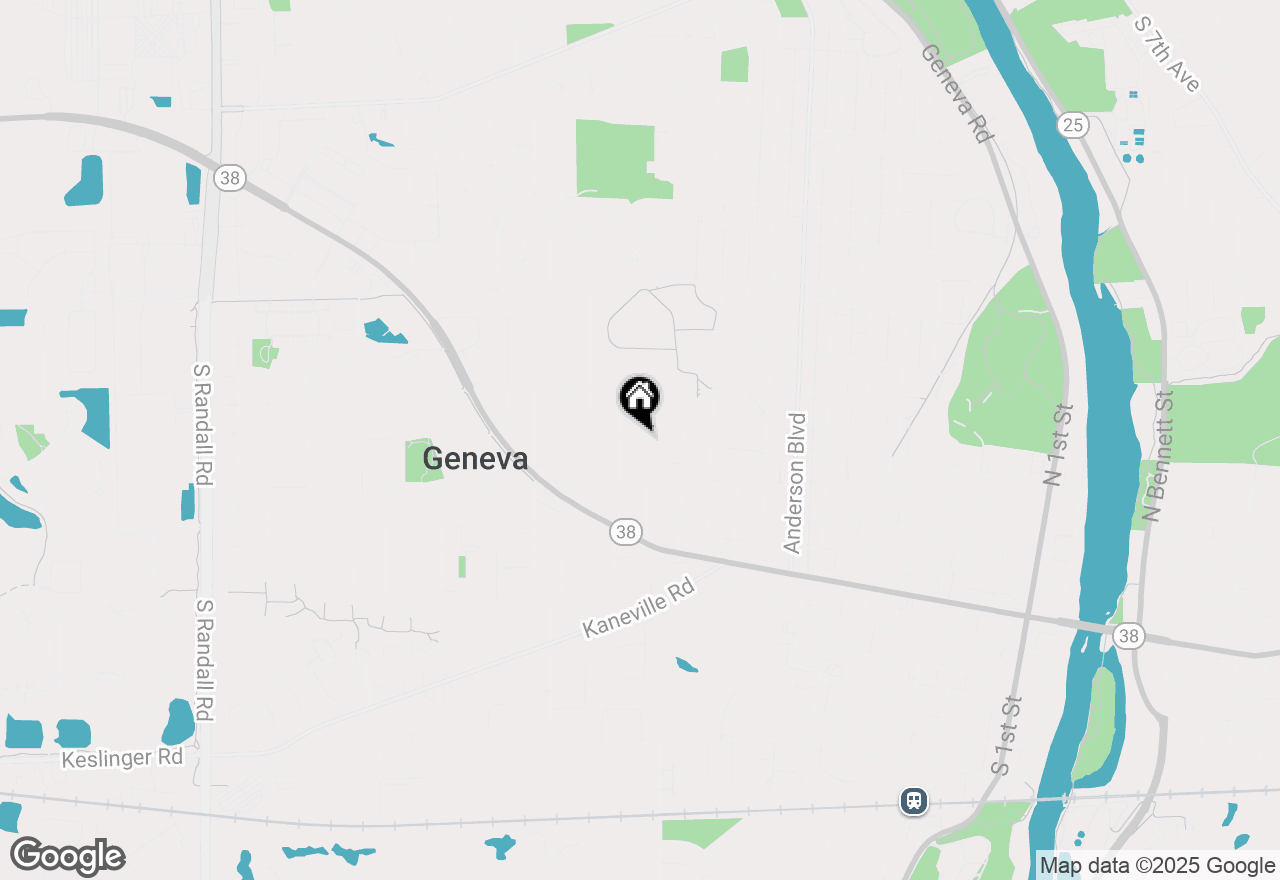 Map of 1410 North Street, Geneva, IL 60134