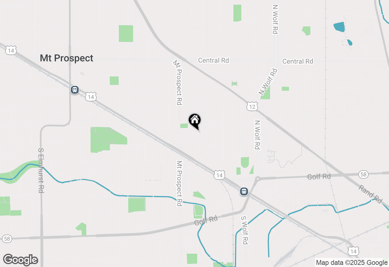 Map of 346 Drake Lane, Des Plaines, IL 60016