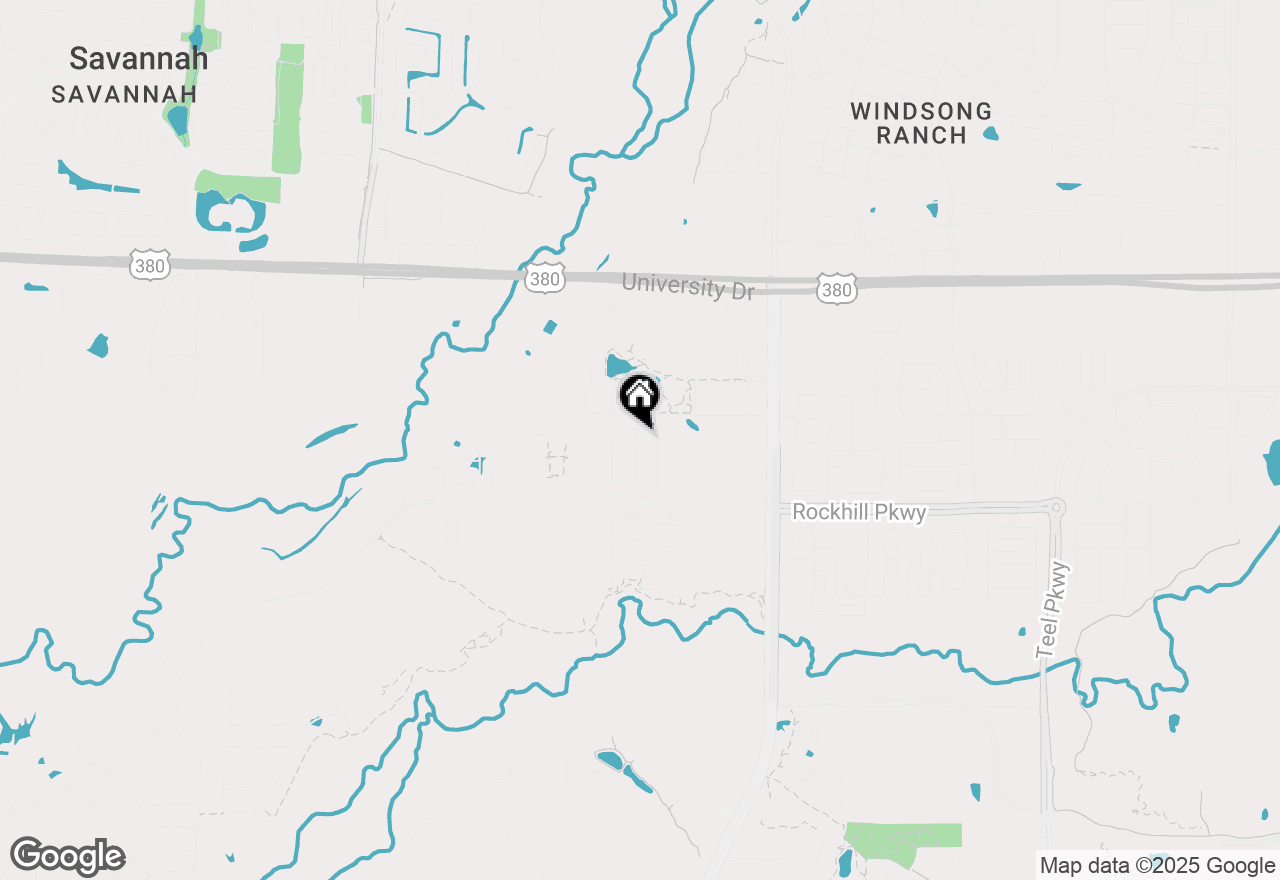 Map of 16368 Parish Lane, Frisco, TX 75033