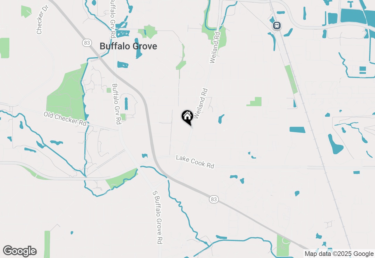 Map of 211 Woodstone Drive, Buffalo Grove, IL 60089