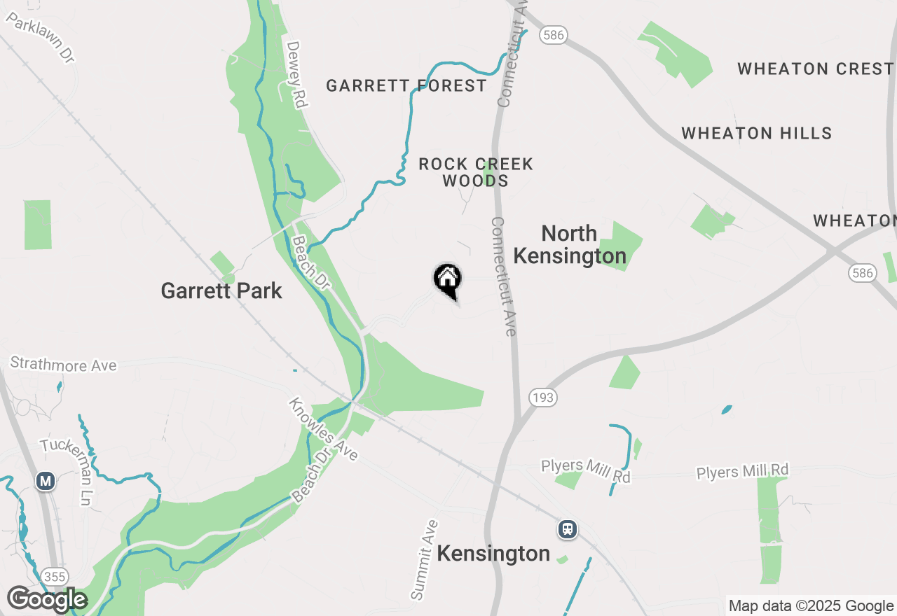 Map of 4000 Halsey Street, Kensington, MD 20895