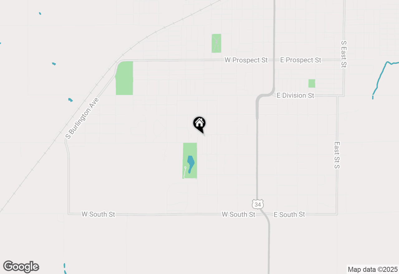 Map of 300 Beach Street, Kewanee, IL 61443