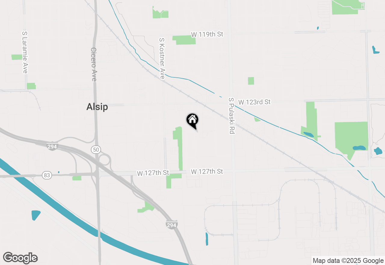 Map of 12436 S Keeler Avenue, Alsip, IL 60803