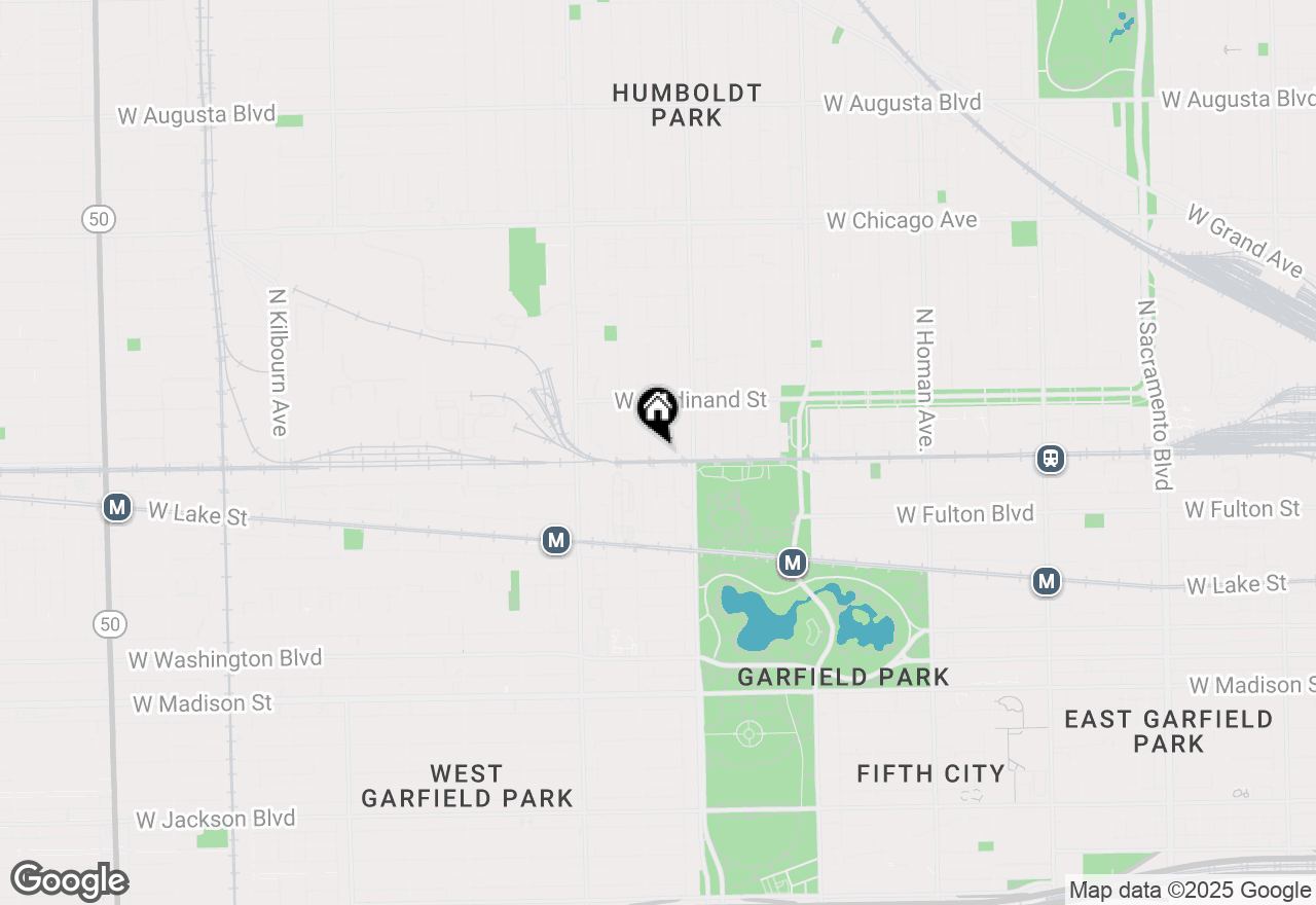 Map of 400 N Avers Avenue, Chicago, IL 60623