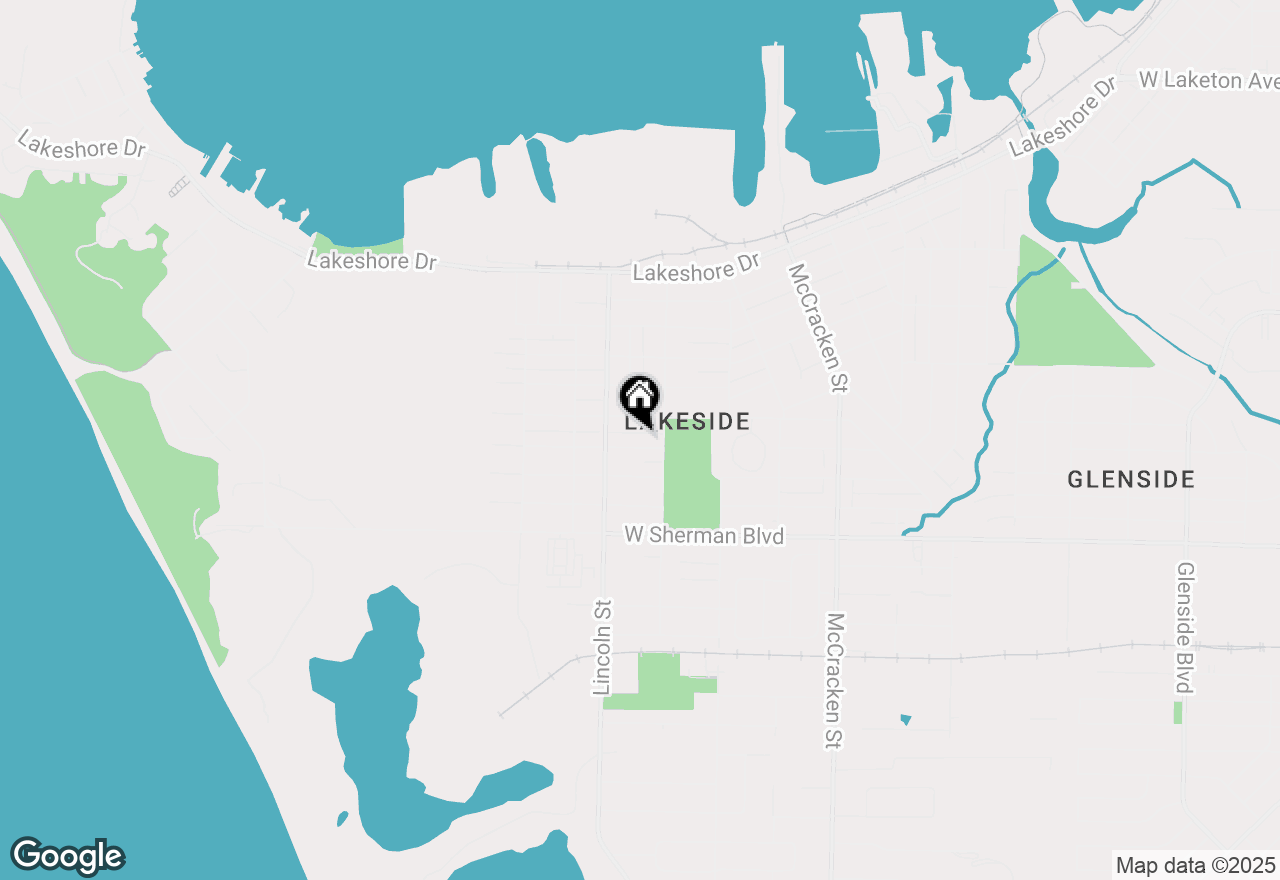 Map of 2340 Cutler Avenue, Muskegon, MI 49441