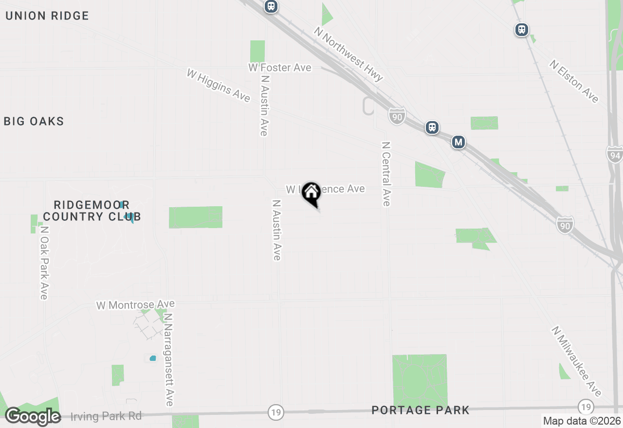 Map of 5844 W Leland Avenue, Chicago, IL 60630