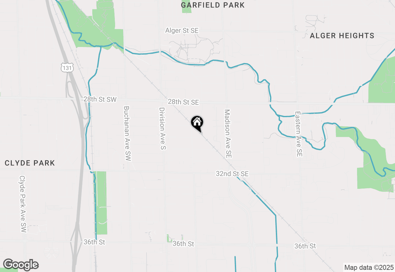 Map of 225 Celia Street Se, Wyoming, MI 49548