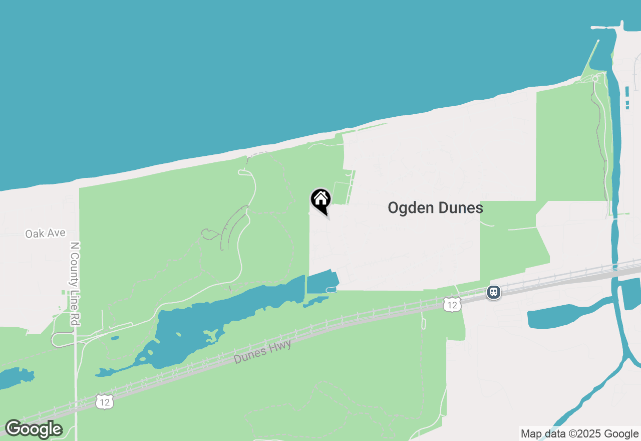 Map of 3 Chestnut Court, Ogden Dunes, IN 46368