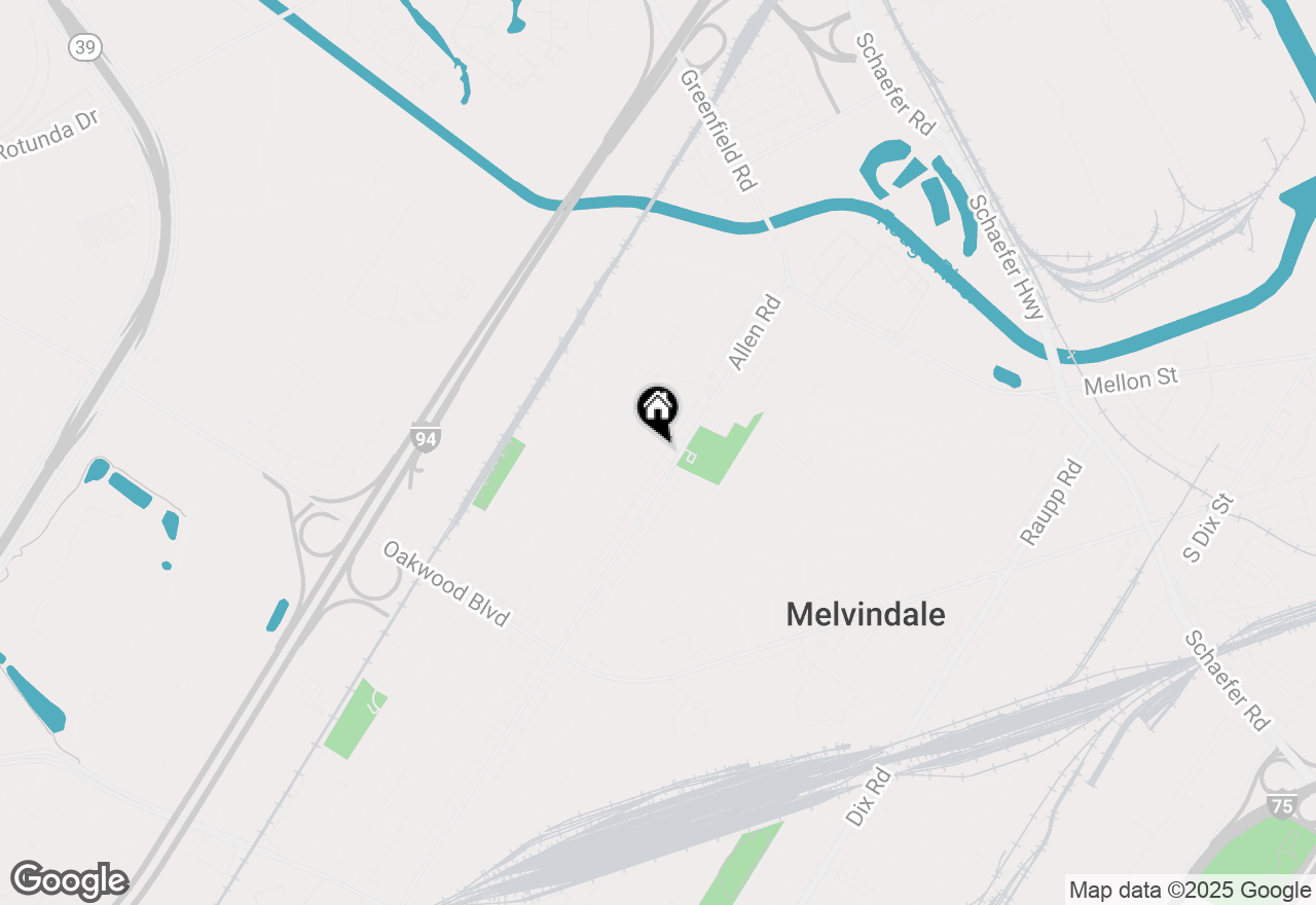 Map of 17632 Henry Street, Melvindale, MI 48122