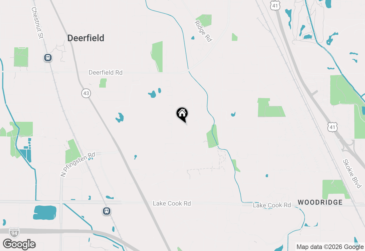 Map of 480 Standish Drive, Deerfield, IL 60015