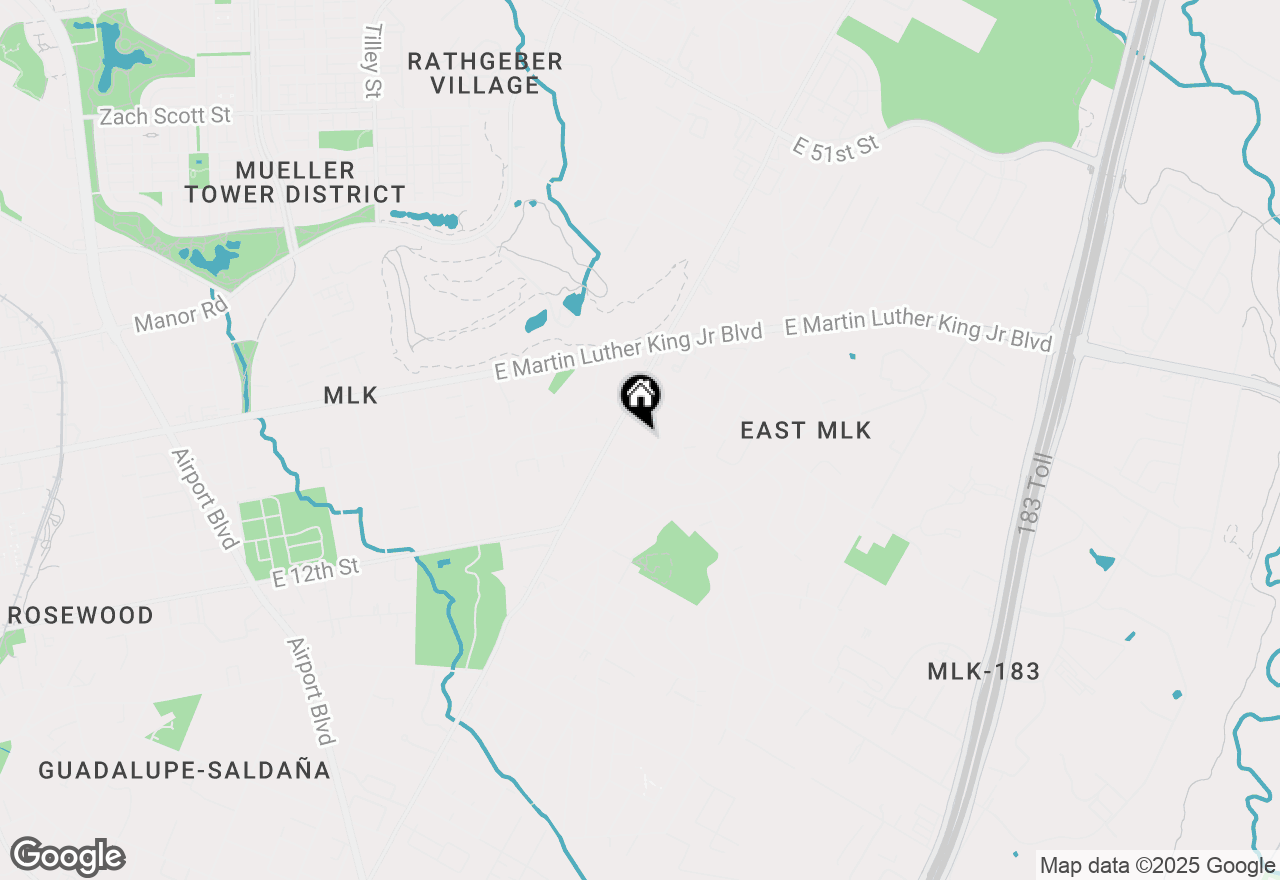 Map of 4702 Leslie Ave #B, Austin, TX 78721