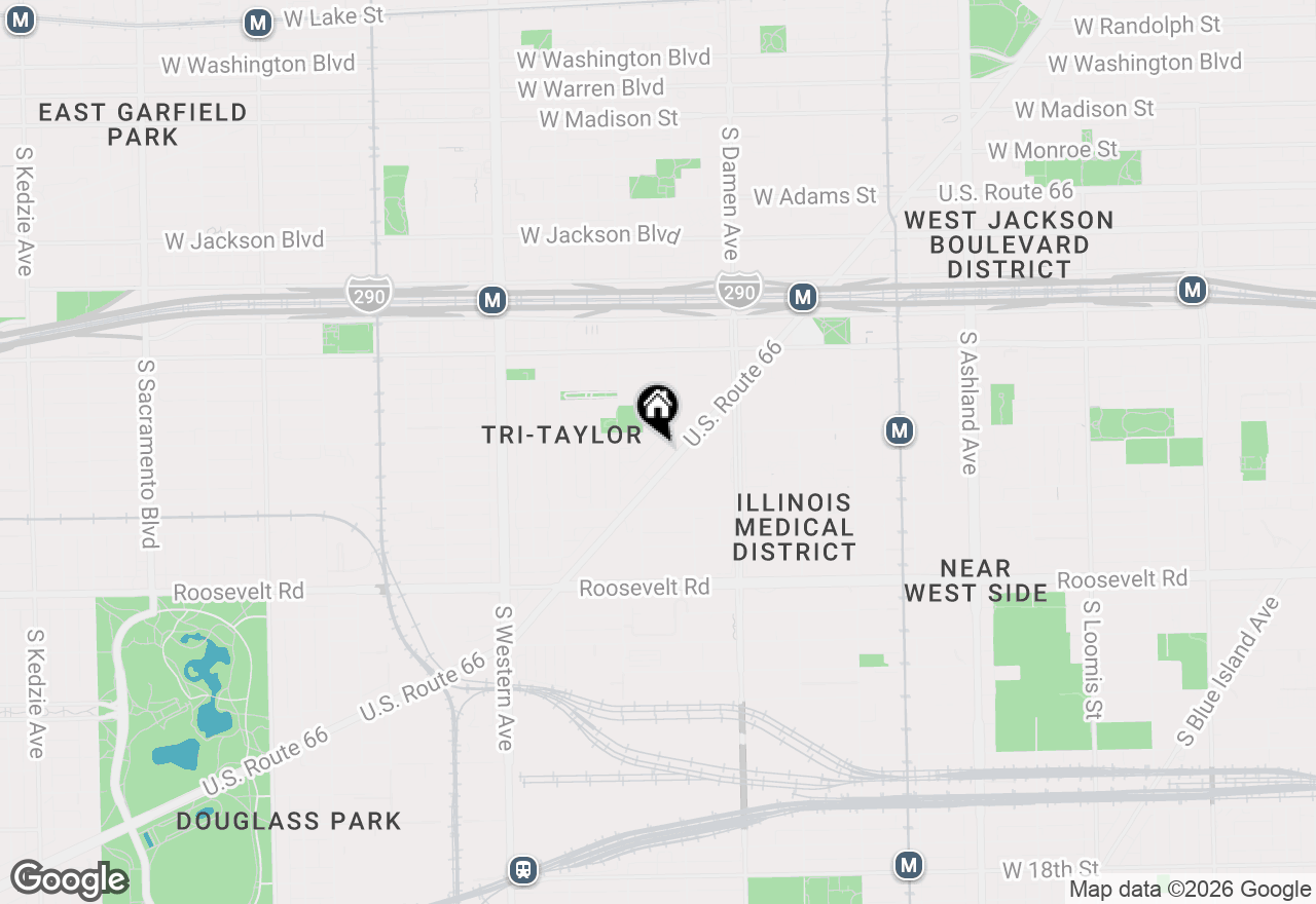 Map of 2141 W Bowler Street, Chicago, IL 60612