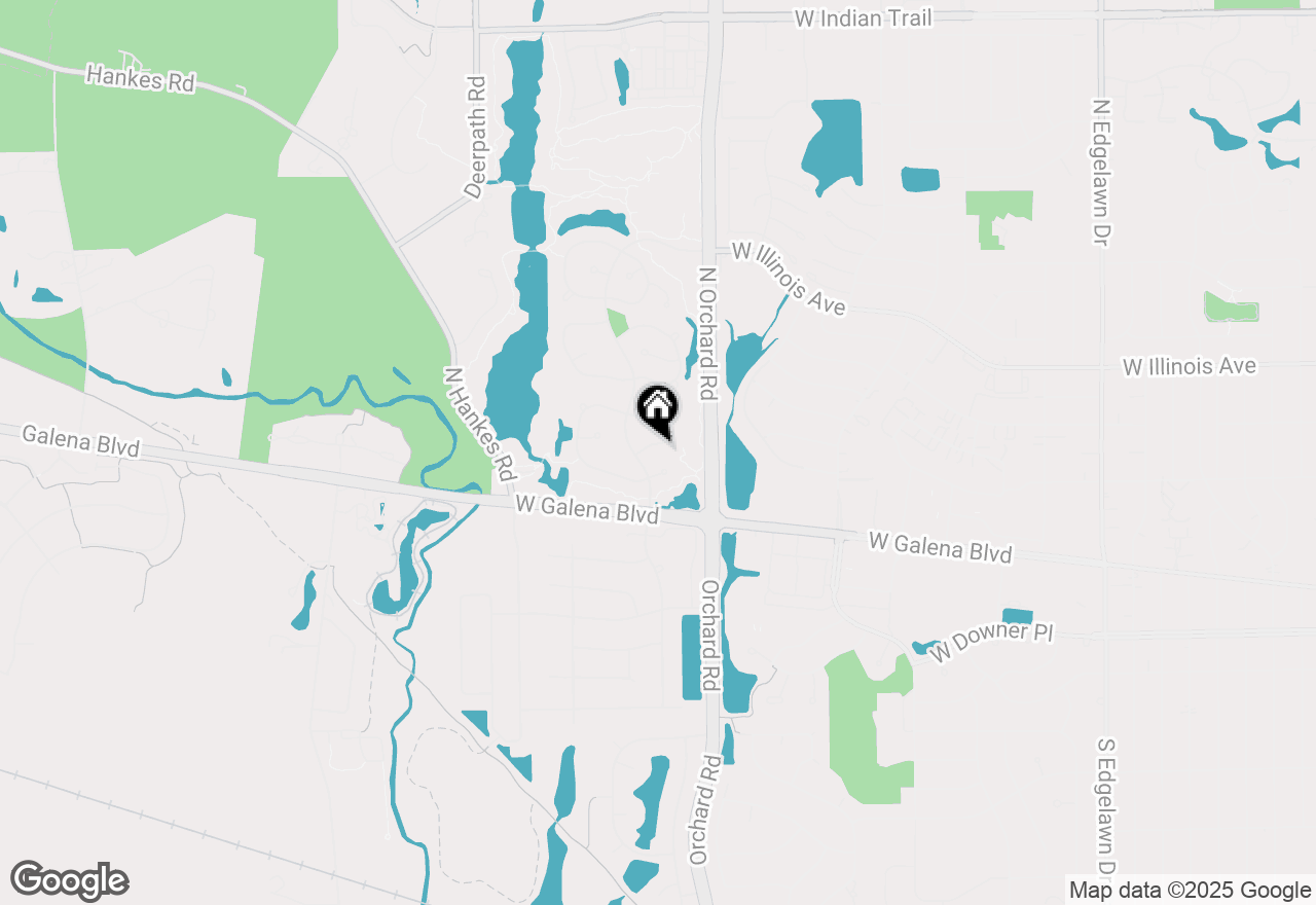 Map of 2472 Worthington Drive, Aurora, IL 60506