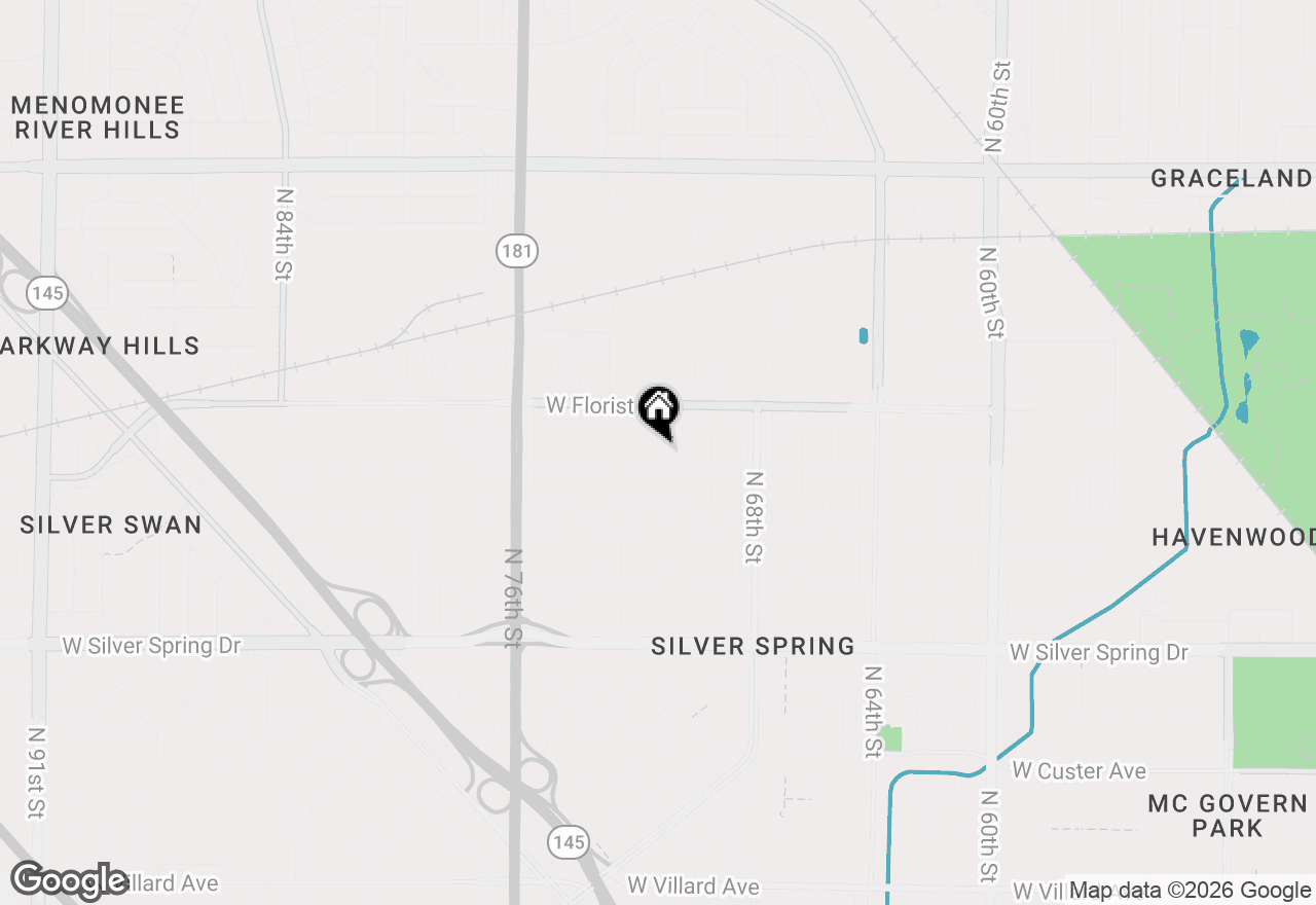 Map of 5915 N 71st St, Milwaukee, WI 53218