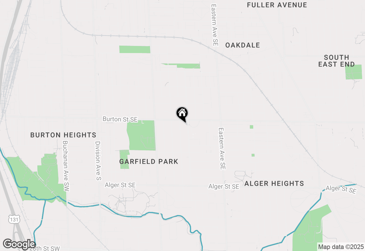 Map of 2018 Paris Avenue Se, Grand Rapids, MI 49507