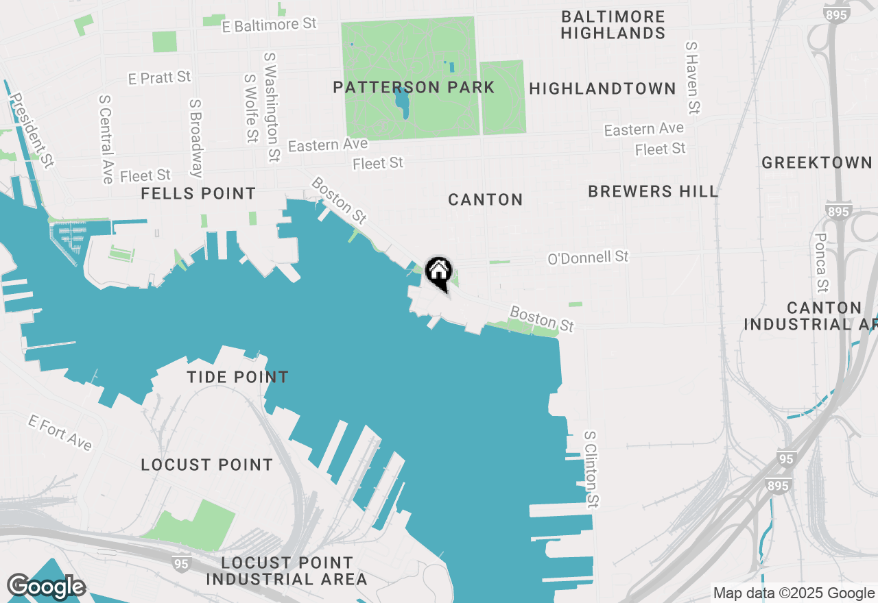 Map of 2702 Lighthouse Point East #532, Baltimore, MD 21224