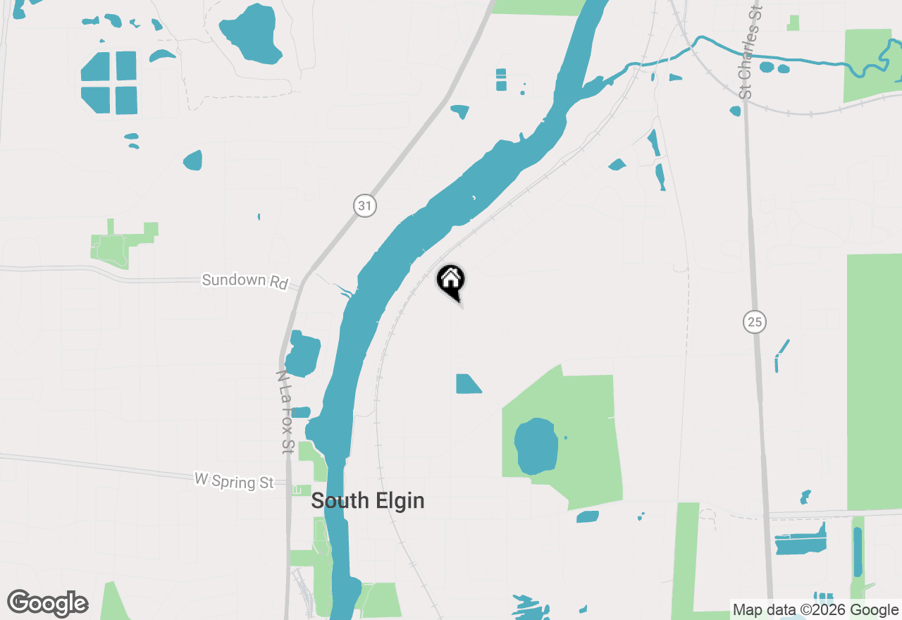 Map of 1011 N South Elgin Boulevard, South Elgin, IL 60177