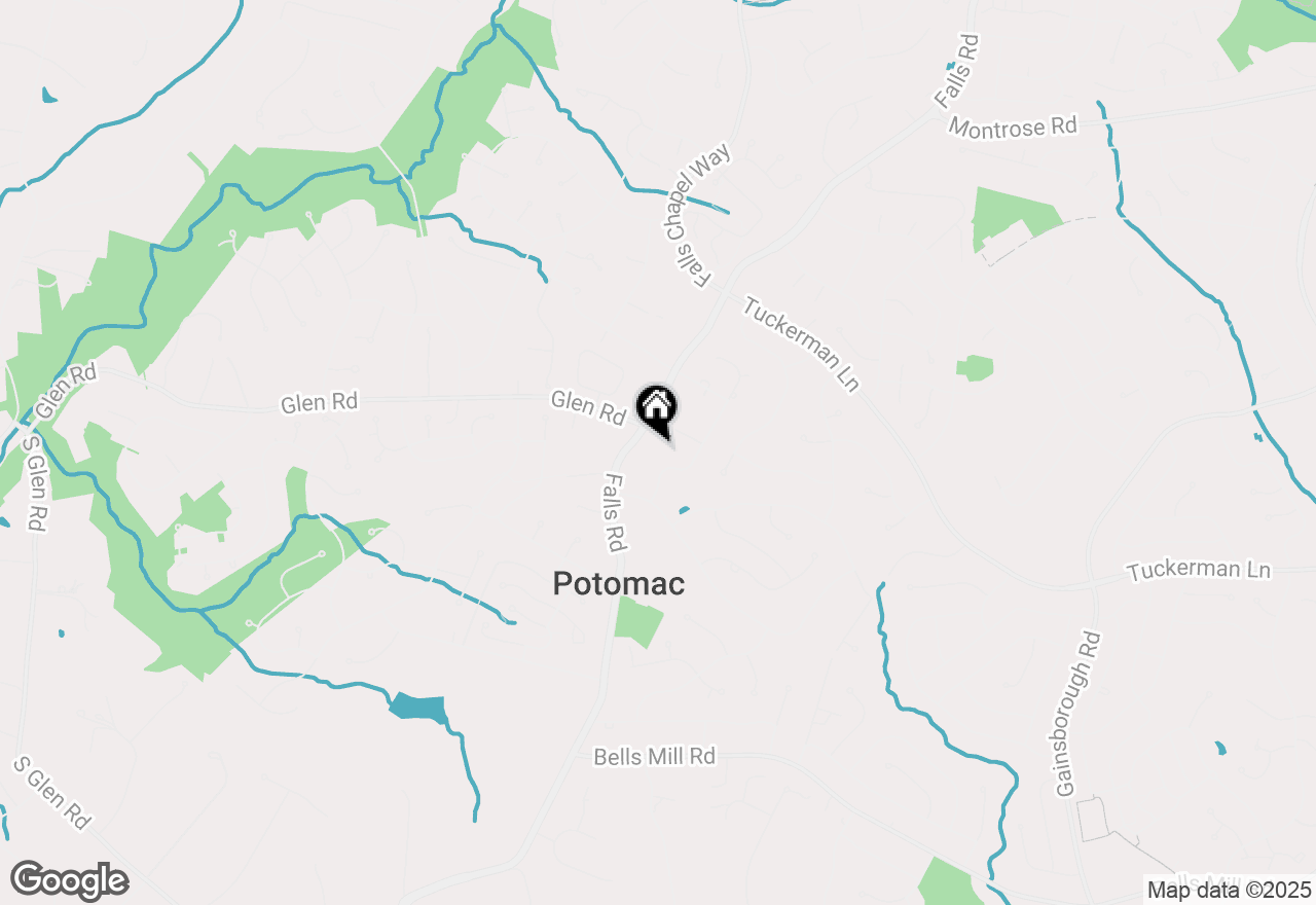 Map of 11512 Le Havre Drive, Potomac, MD 20854