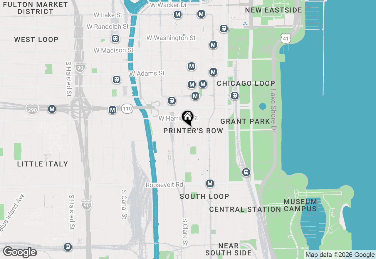 Map of 680 S Federal Street #903, Chicago, IL 60605