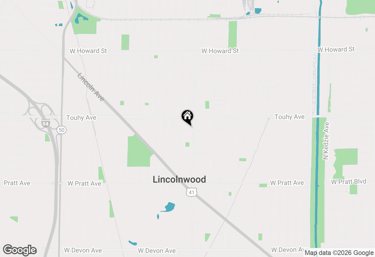 Map of 7119 N Keystone Avenue, Lincolnwood, IL 60712